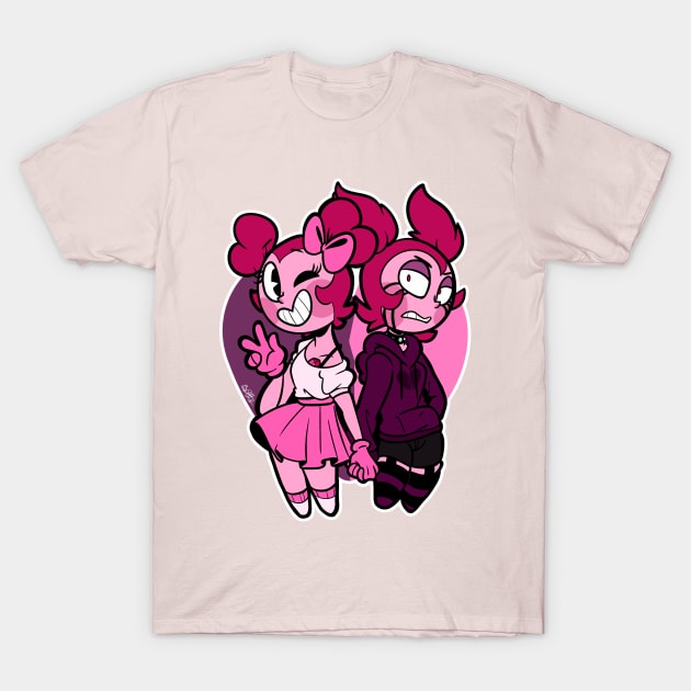 Spinel Girlies T-Shirt by BefishProductions